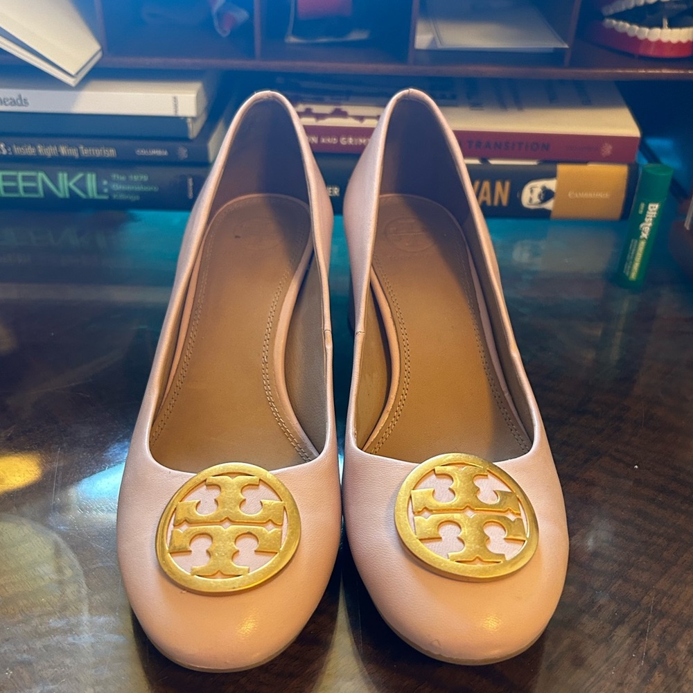 Tory Burch Block Heels Size 7 Benton